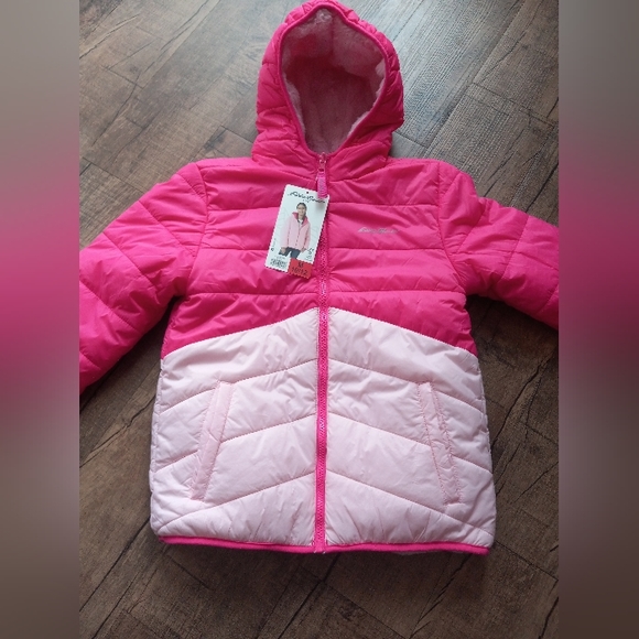 🧥  Eddie Bouer. M-10-12 Youth Reversable Jacket 🧥 - Picture 1 of 8